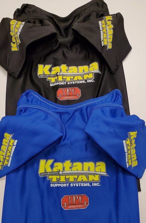 Super Katana SS Bench Press Shirt by Titan Powerlifting 1 ply IPF Legal 