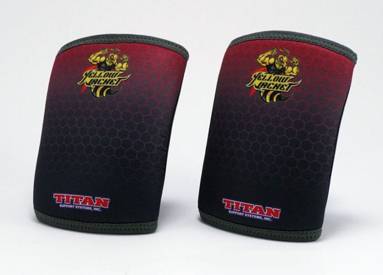 Titan Yellow Jacket Elbow Sleeves Anderson Powerlifting