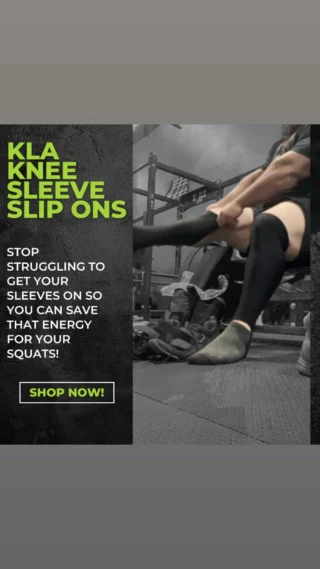 Everyone loves their knee sleeves until it’s time to put them on or take them off.

With our KLA Knee Sleeve Slip Ons you don’t have to struggle! Save your energy for squats and make it easier to get those sleeves on.

Leave them in during training to help get them off too, or pull them out easily for competition specs!

And if you’re a poly bencher you can also use them to help get in your shirt — double bang for your buck!

Thanks to Anderson Athlete @thehulkmeyers for sending us this video of him getting his on! Appreciate you Zac!