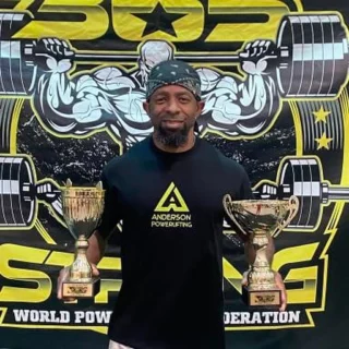 Congrats to Team Anderson Athlete @southern_superman_662 on the new All-Time United States strict curl record @ 60 kgs (140 lbs @ 130.7 lbs)!! #TeamAnderson
