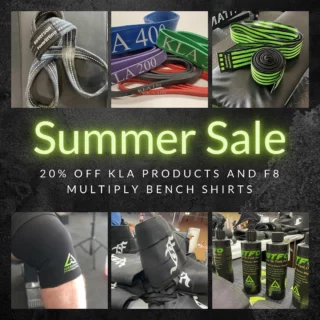 Use code “Summer20” at checkout!

And check out even more discounts in our sale/clearance section — new stuff just added!

Have a strong summer 👊🏻